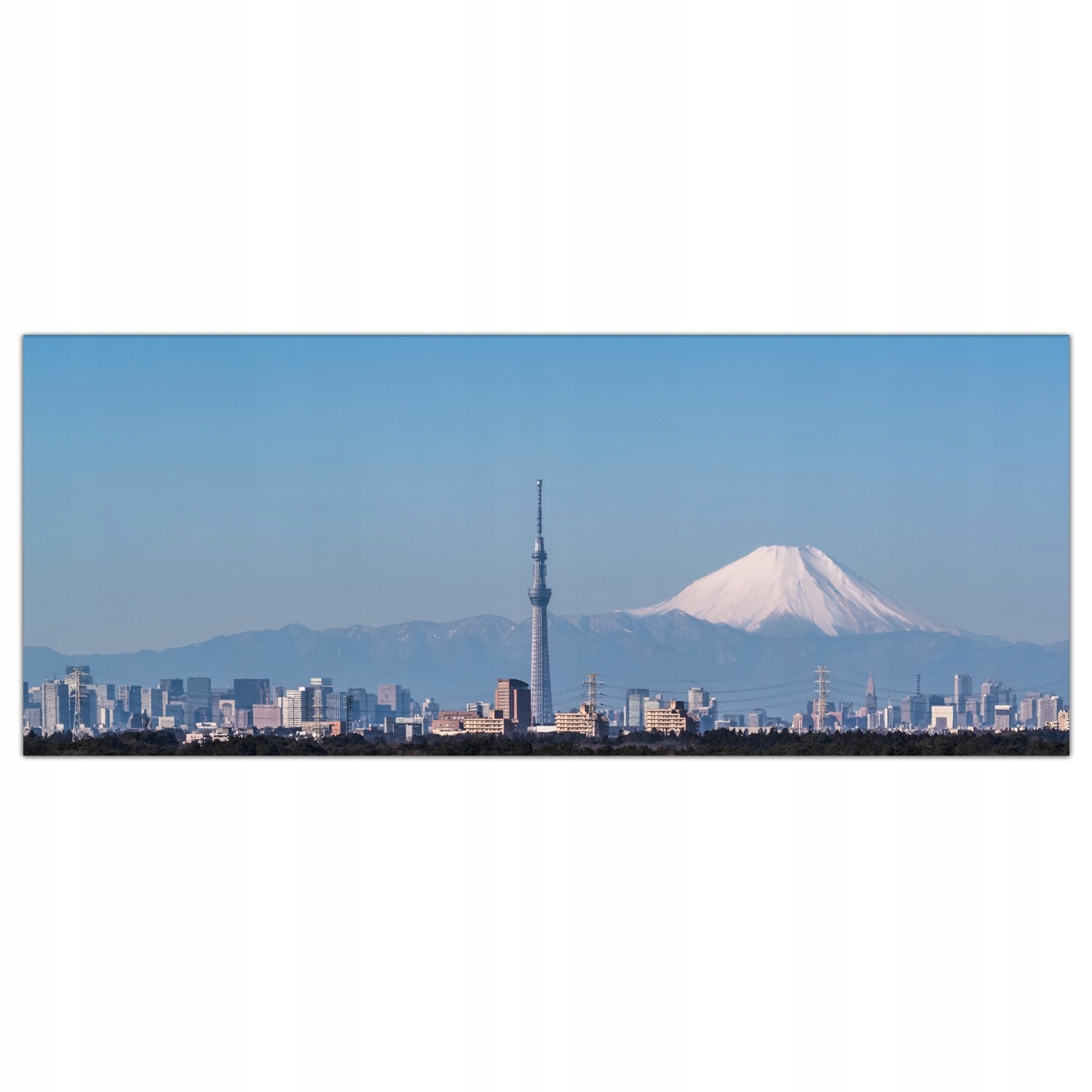 

Hartowany Obraz Szklany Góra Fuji Japonia 125x50