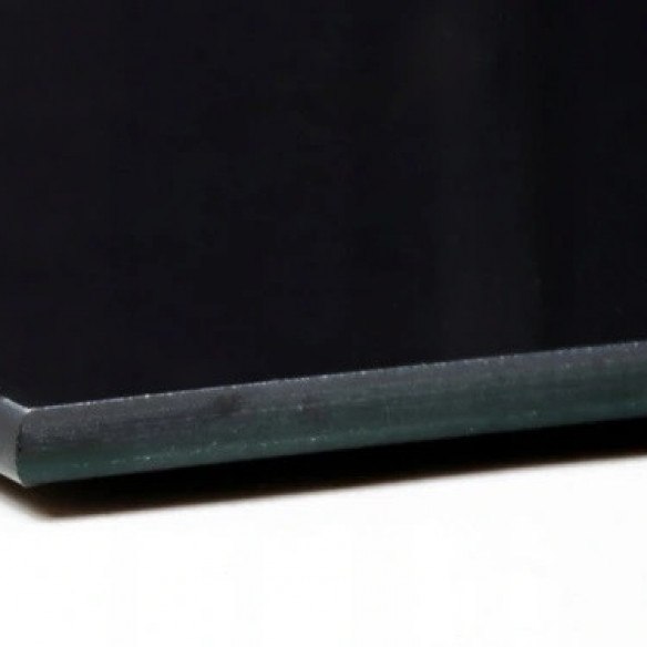 CZARNA HARTOWANA SZYBA szkło POD KOMINEK PIECYK 60x40 Typ Inne elementy