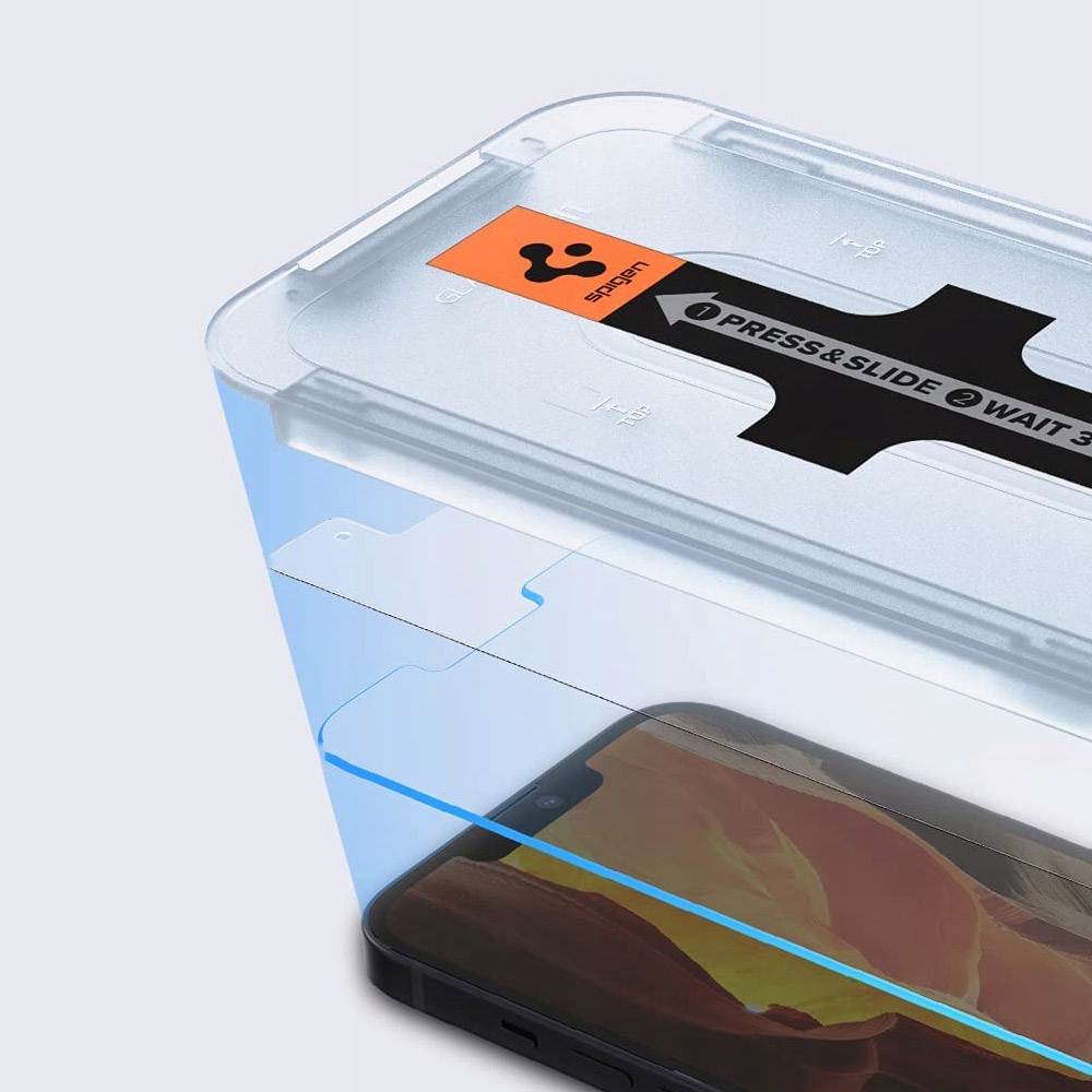 Szkło hartowane do iPhone 13 Mini, Spigen EZ Fit Grubość szkła 0.2 mm