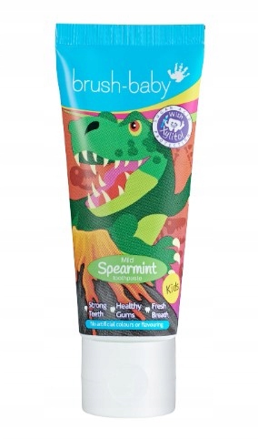 

Brushbaby Pasta Dla Dzieci Z Fluorem Mięta Dino 3+