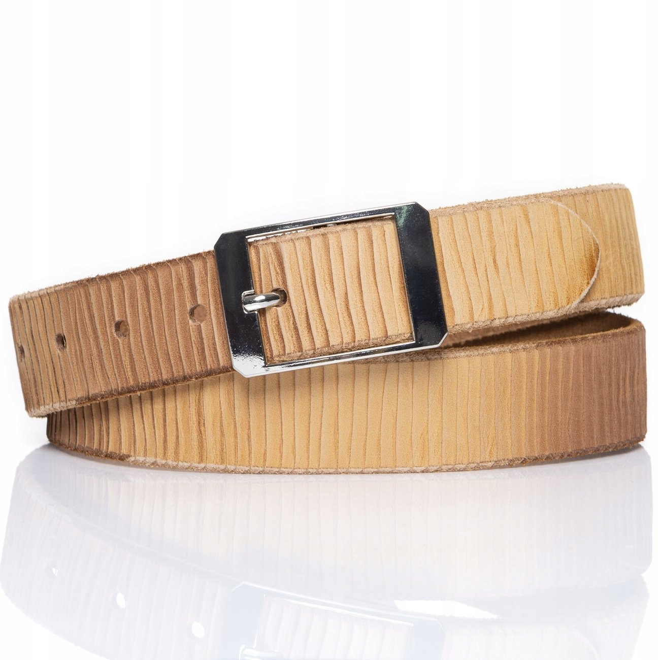 

Mustang Męski Pasek Klasyczny Skórzany Logo 95