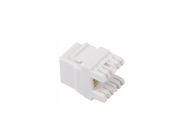 Moduł keystone gniazdo RJ45-LSA kat. 6A Utp 180 st