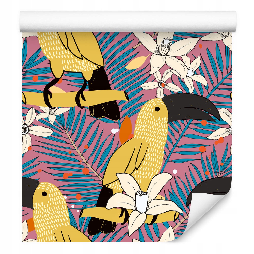 Tapeta Tukani a květiny /1119511910