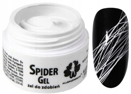 

Spider Gel Żel Do Zdobień White Biały 3G