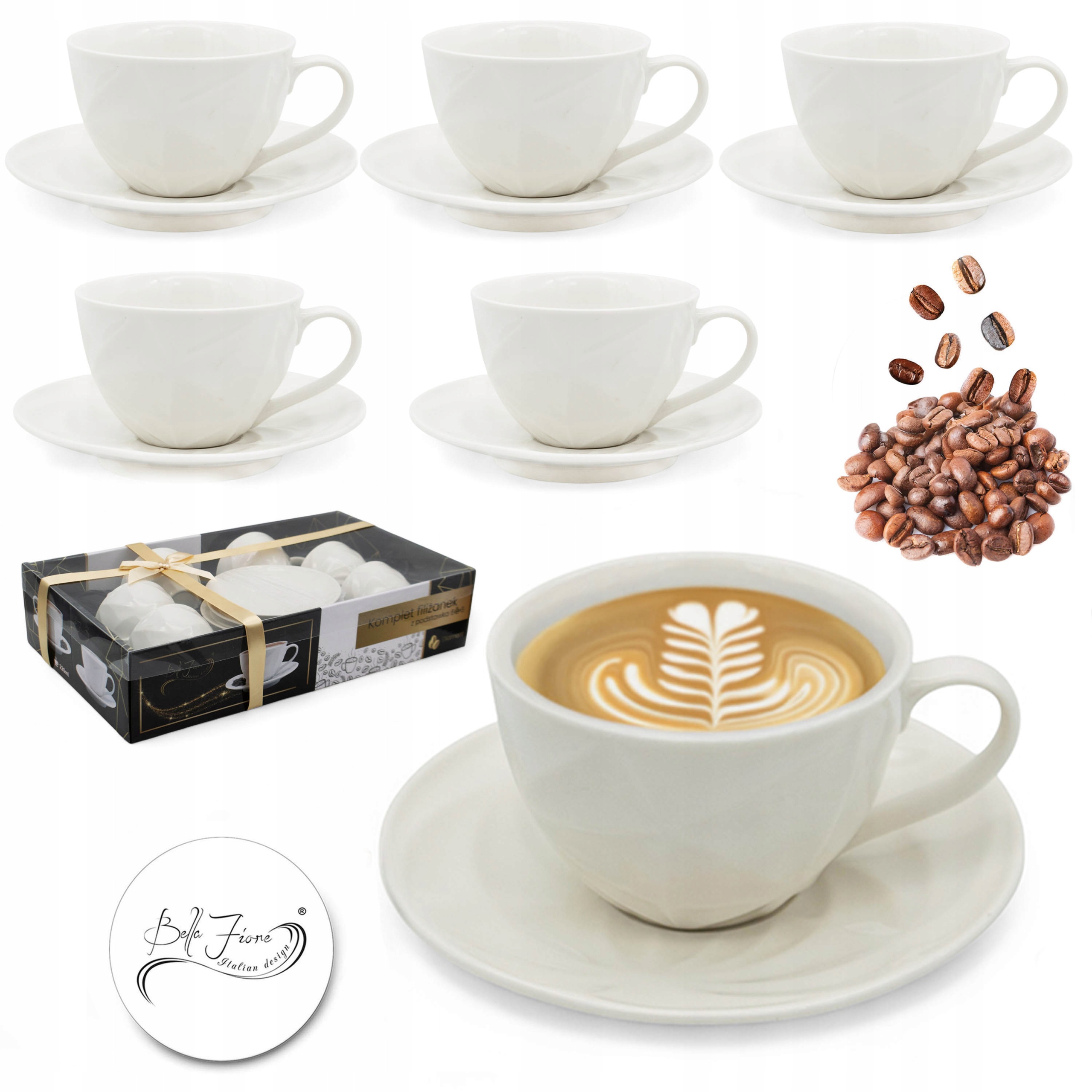 Zestaw do Kawy 4 - Filiżanki porcelanowe - Największy wybór filiżanek do kawy i herbaty - nowoczesnych, tradycyjnych - dużych i małych | Allegro Zestaw do Kawy 4 - Filiżanki porcelanowe - Największy wybór filiżanek do kawy i herbaty - nowoczesnych, tradycyjnych - dużych i małych | Allegro