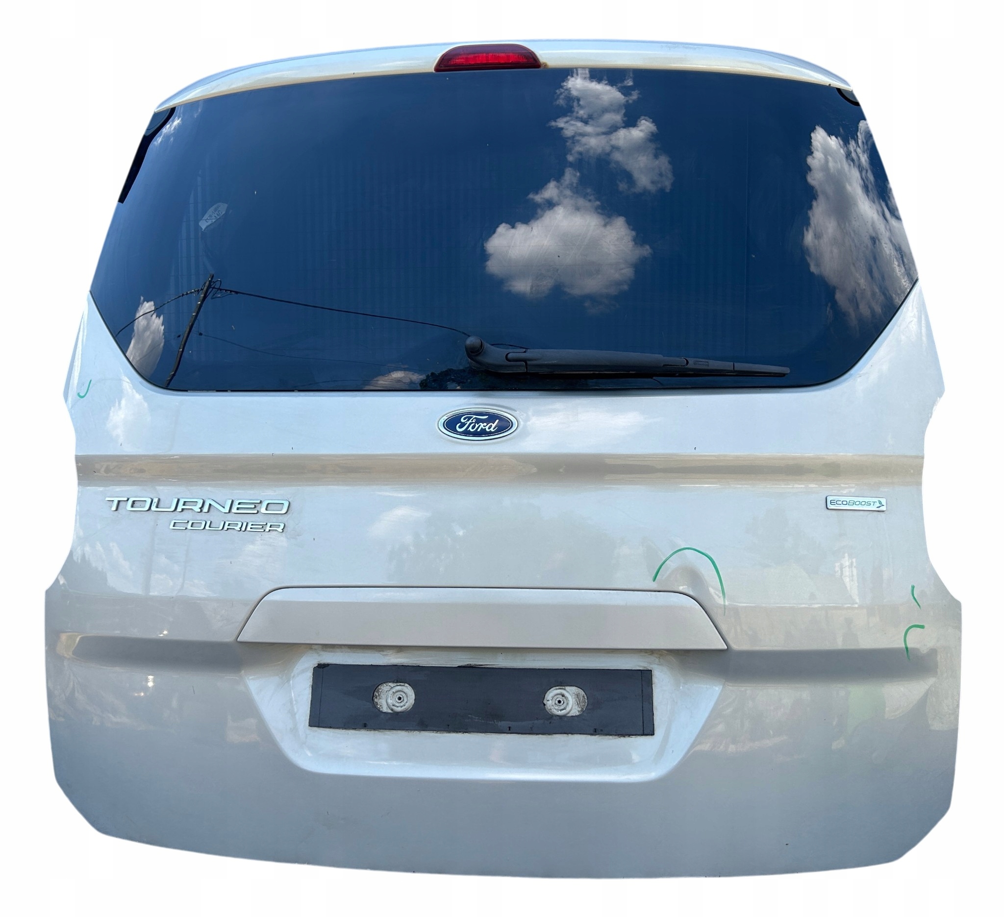 trunk door boot rear part rear FORD TOURNEO COURIER MK1 14- TECTONIC SILVER DKFC