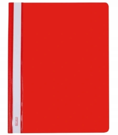 

Biurfol, Skoroszyt plastikowy plastik A4, czerwony
