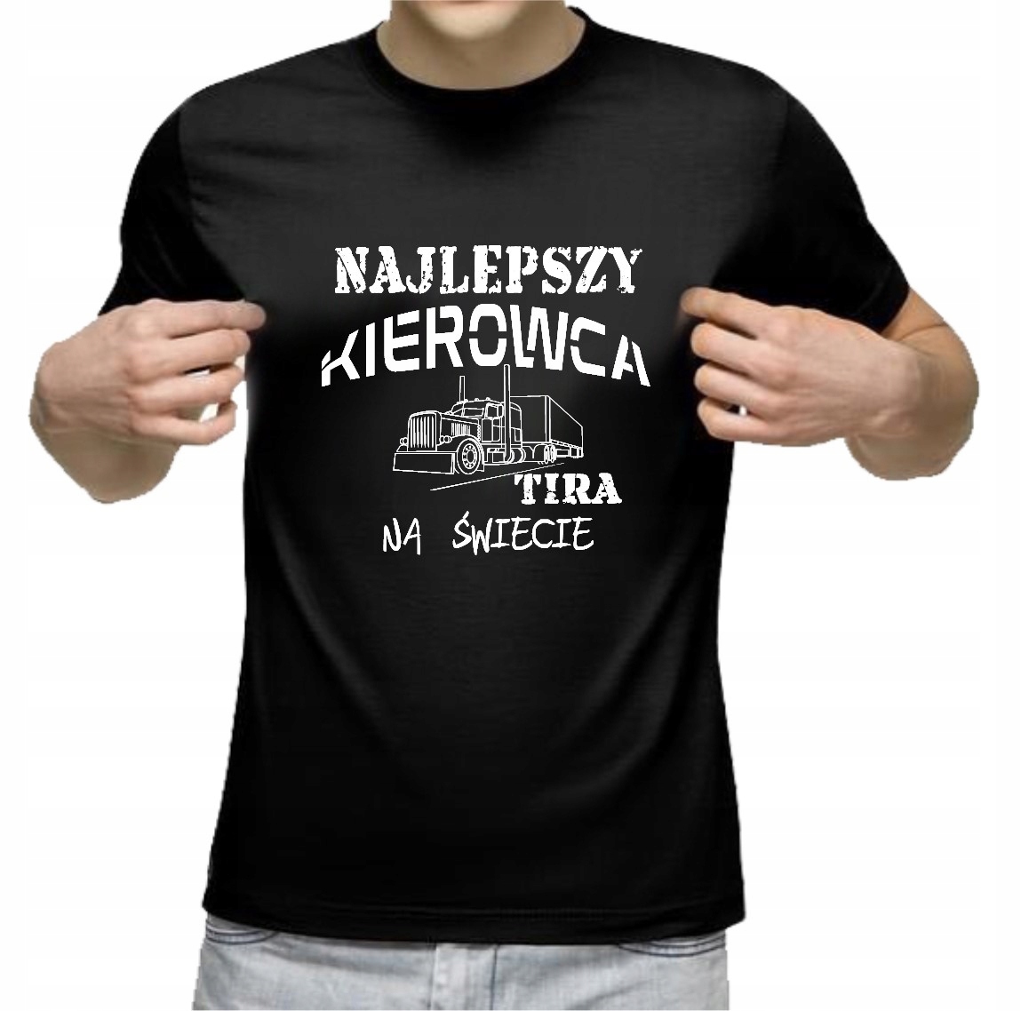 

Najlepszy Kierowca Tira Koszulka Męska XXL
