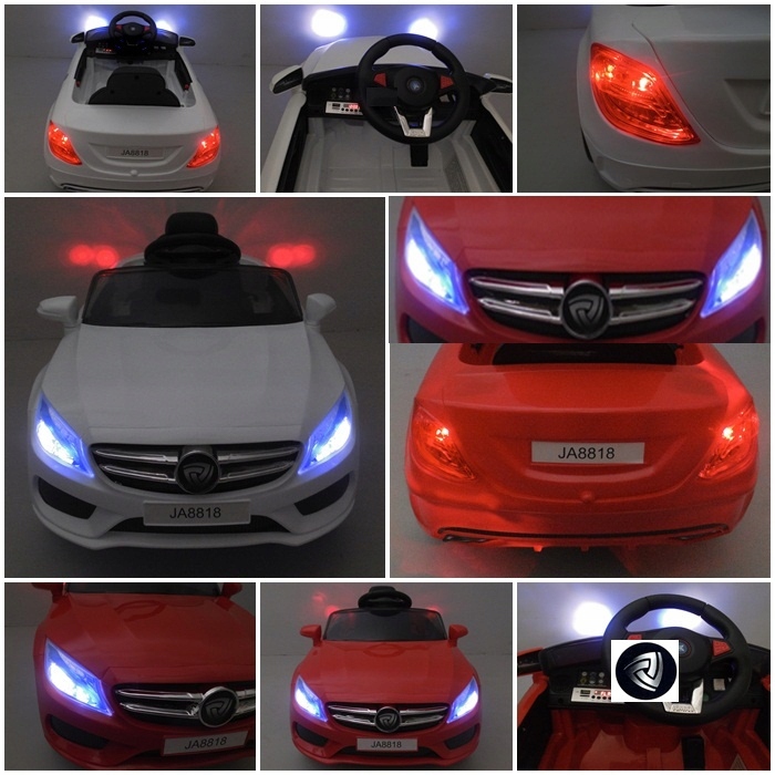 AUTO NA AKUMULATOR DLA DZIECI CABRIO ŚWIATŁA PILOT Liczba miejsc 1