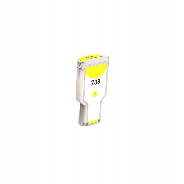 Naplnka Hp 738 676M8A žltá kompatibilný cartridge, 300ml