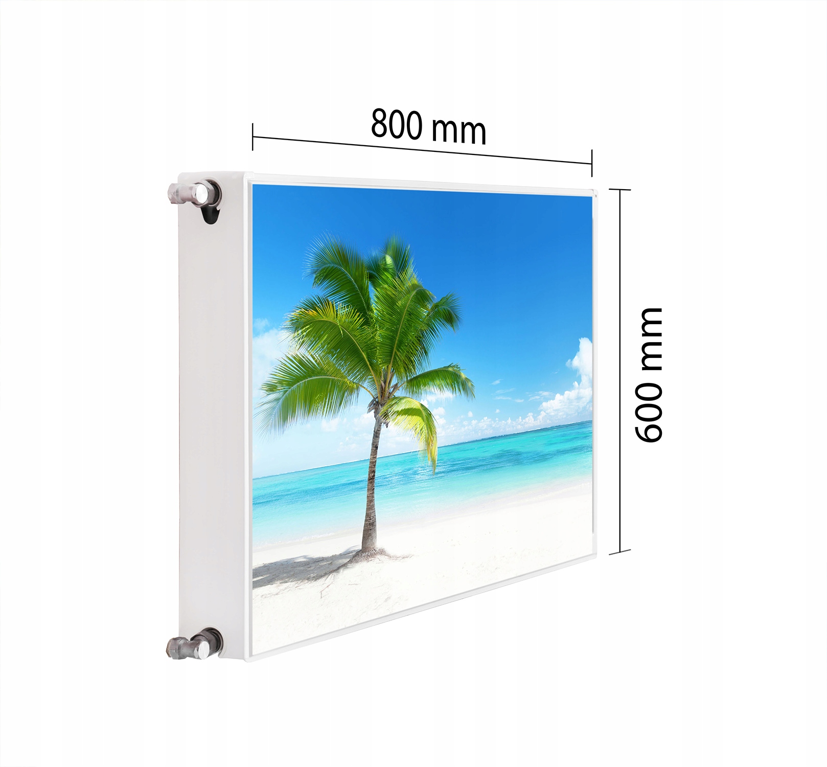 Magnetická Krytka Na Radiátor 80x60 Plážová Podložka Magnet