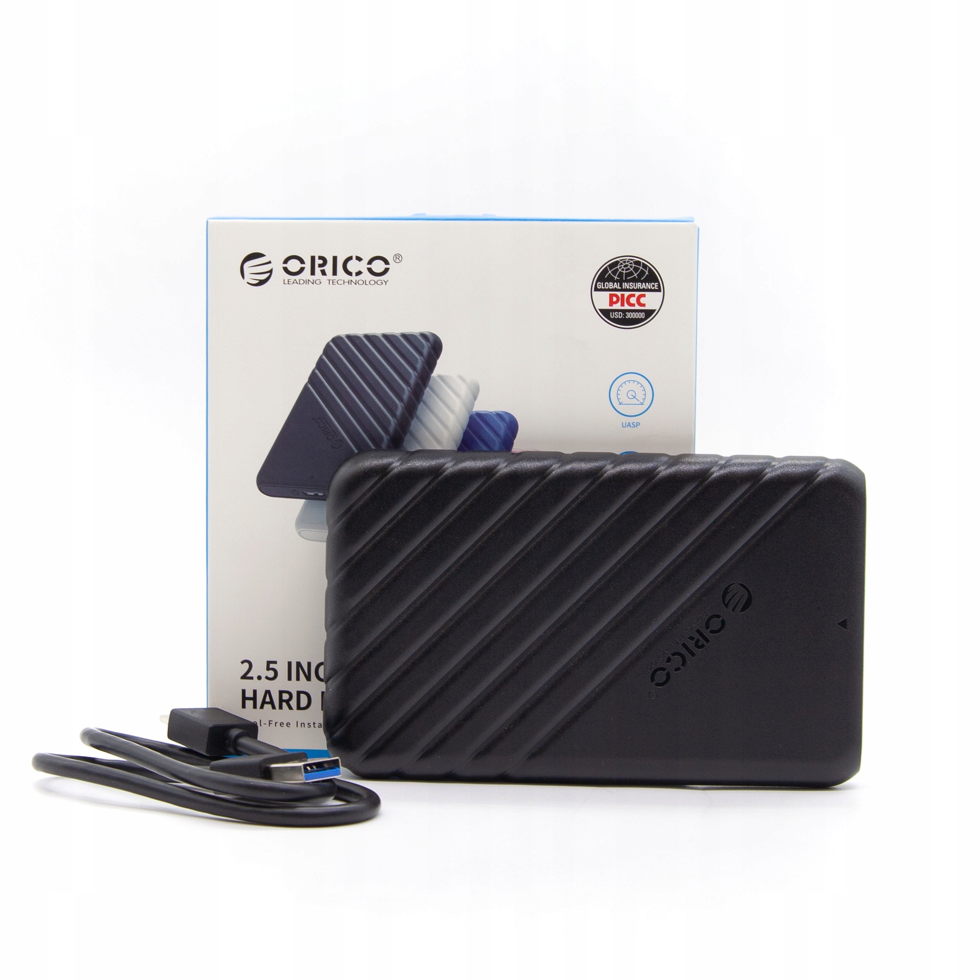 

Obudowa Kieszeń Dysku Hdd/ssd 2,5' Orico 5Gbps Usb