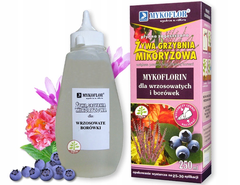 

Mikoryza dla Borówek Rododendronów Mykoflor