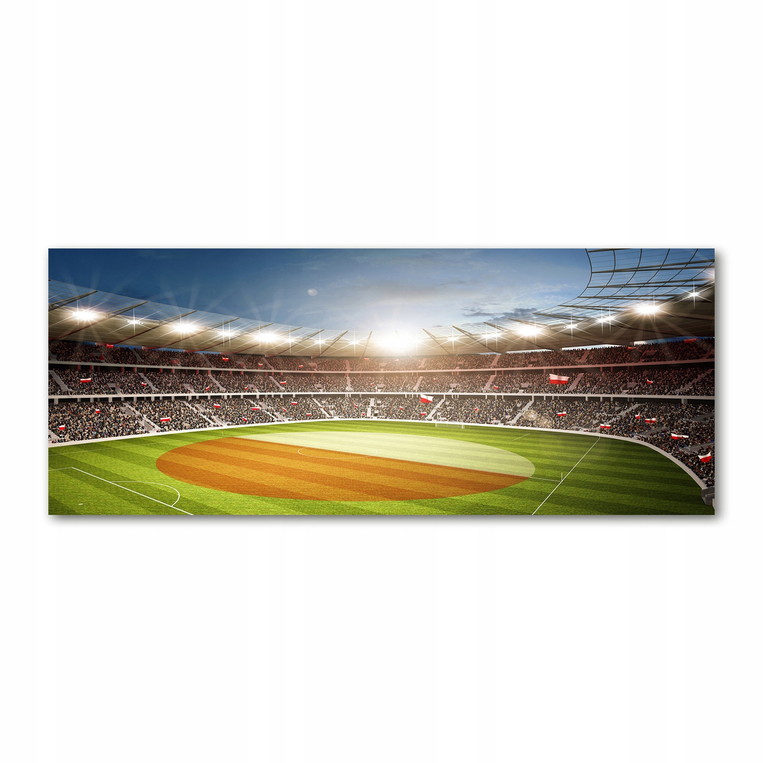 

Foto obraz akryl zdjęcie Stadion Polska 125x50 cm