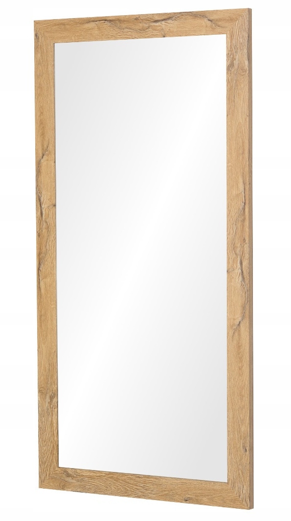 Lustro w ramie klejonej PREMIUM 120x40 DĄB GRAND