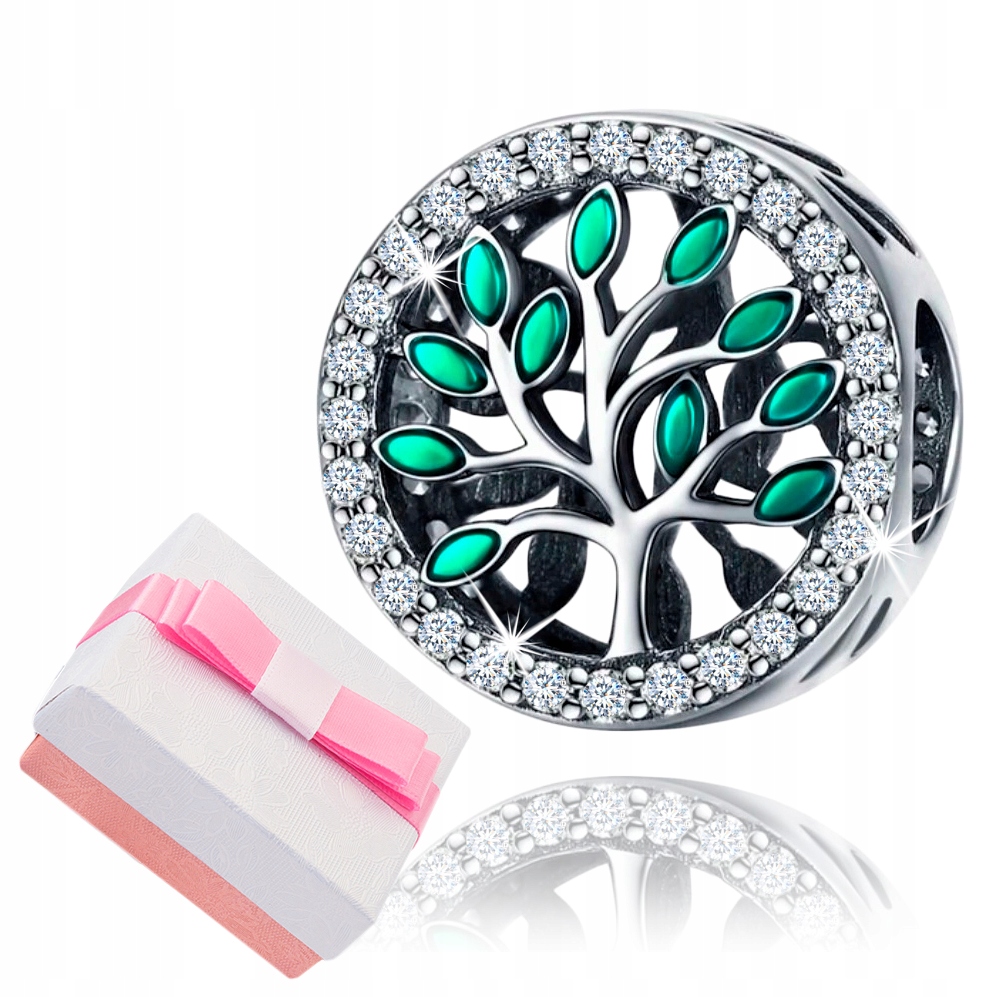 

Zawieszka Charms Drzewko Srebro 925 Beads Koralik