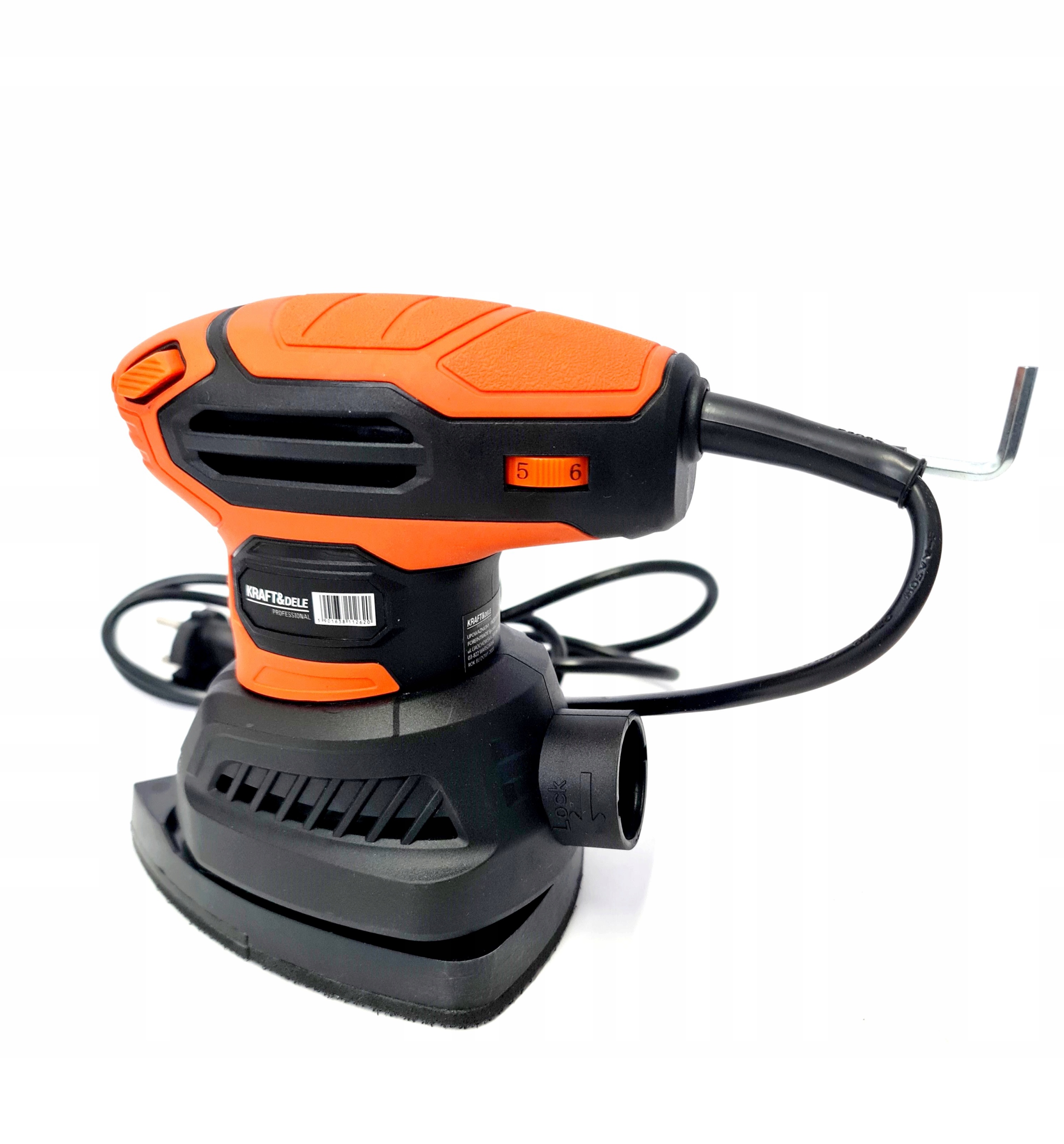 SZLIFIERKA MIMOSRODOWA OSCYLACYJNA 125mm 1200W 4W1 Moc 1200 W