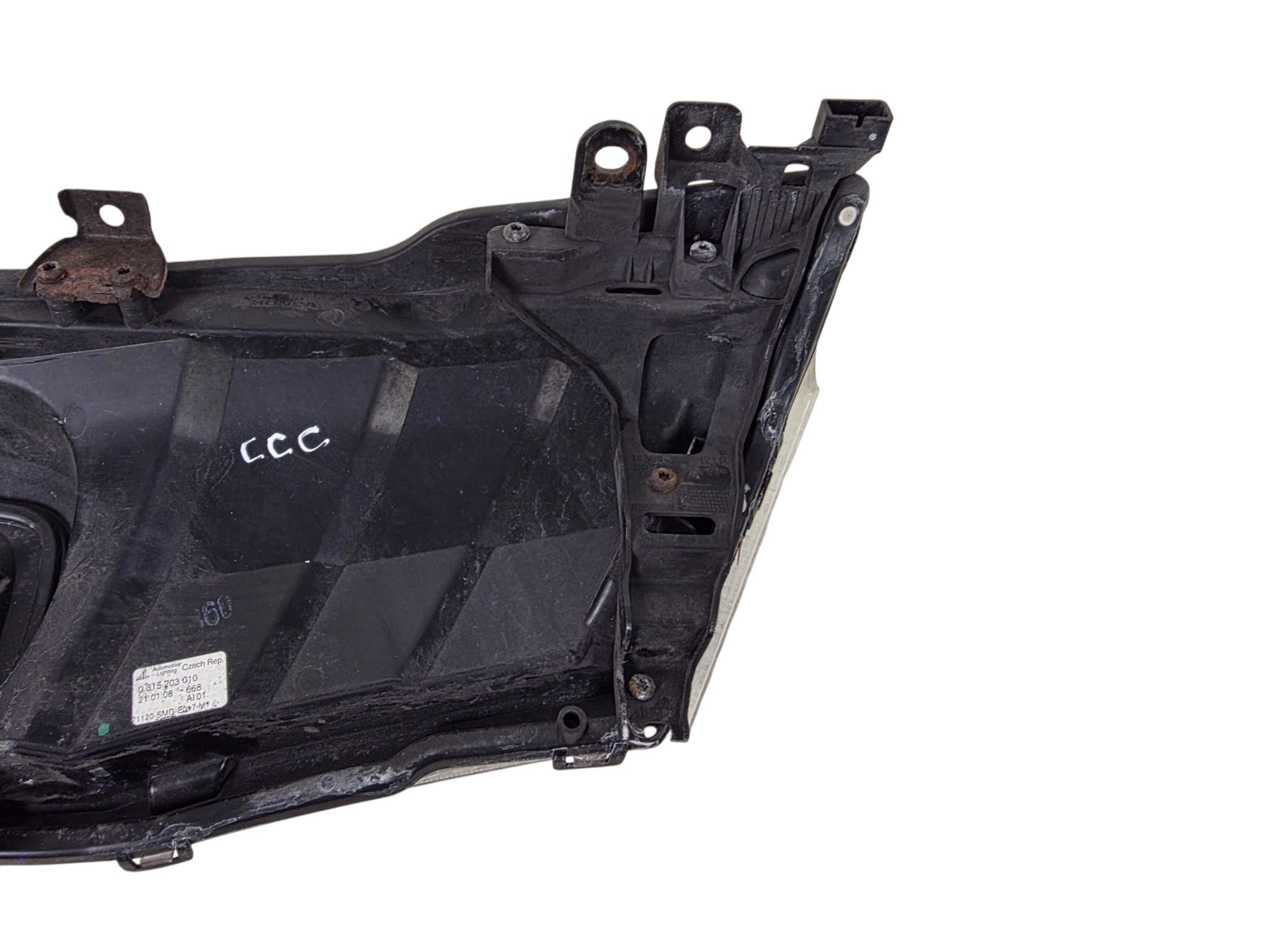 HONDA CIVIC VIII UFO grille (2) original. complete 71120-SMG-E017-M1
