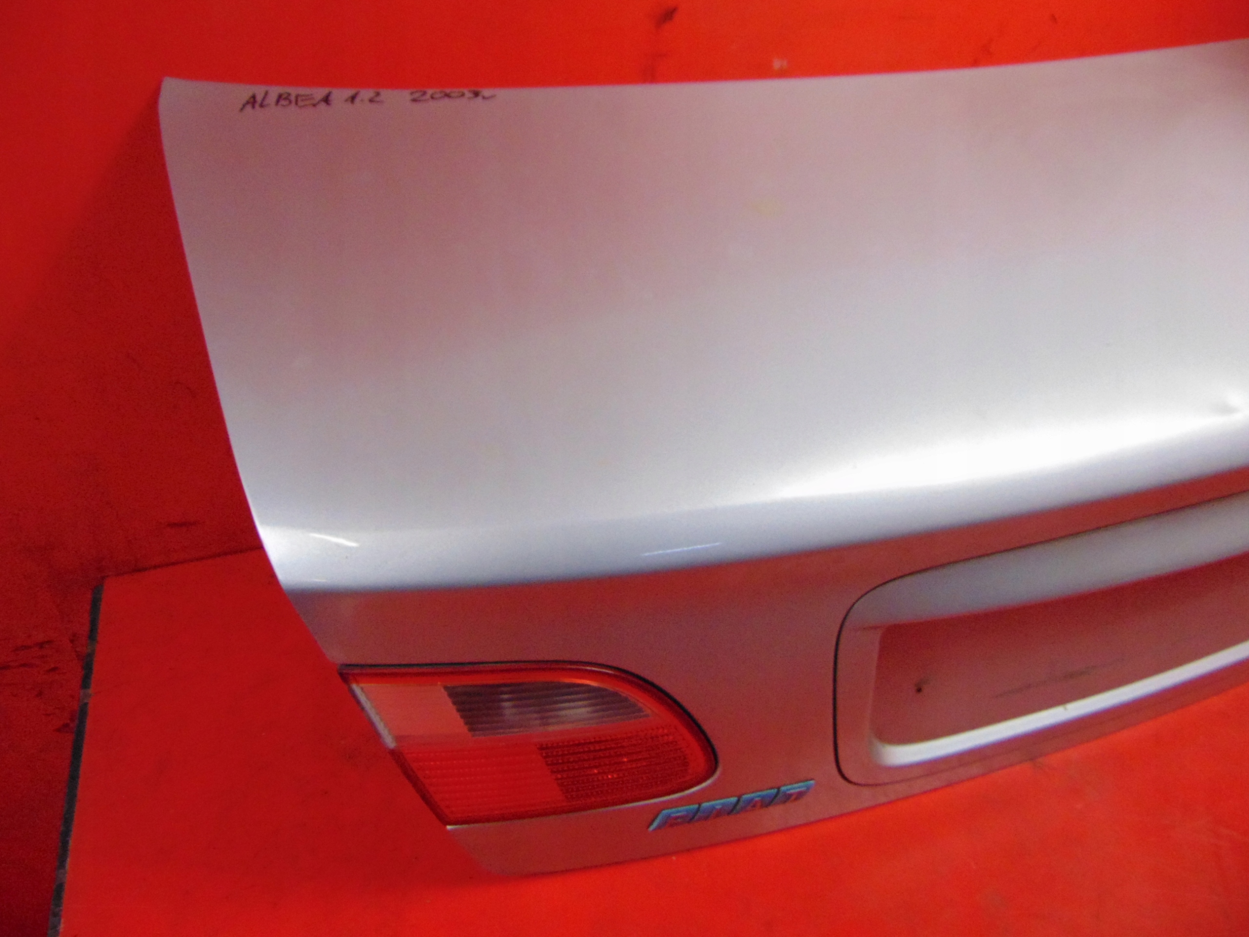 FIAT ALBEA 02-06 trunk door boot rear part 647