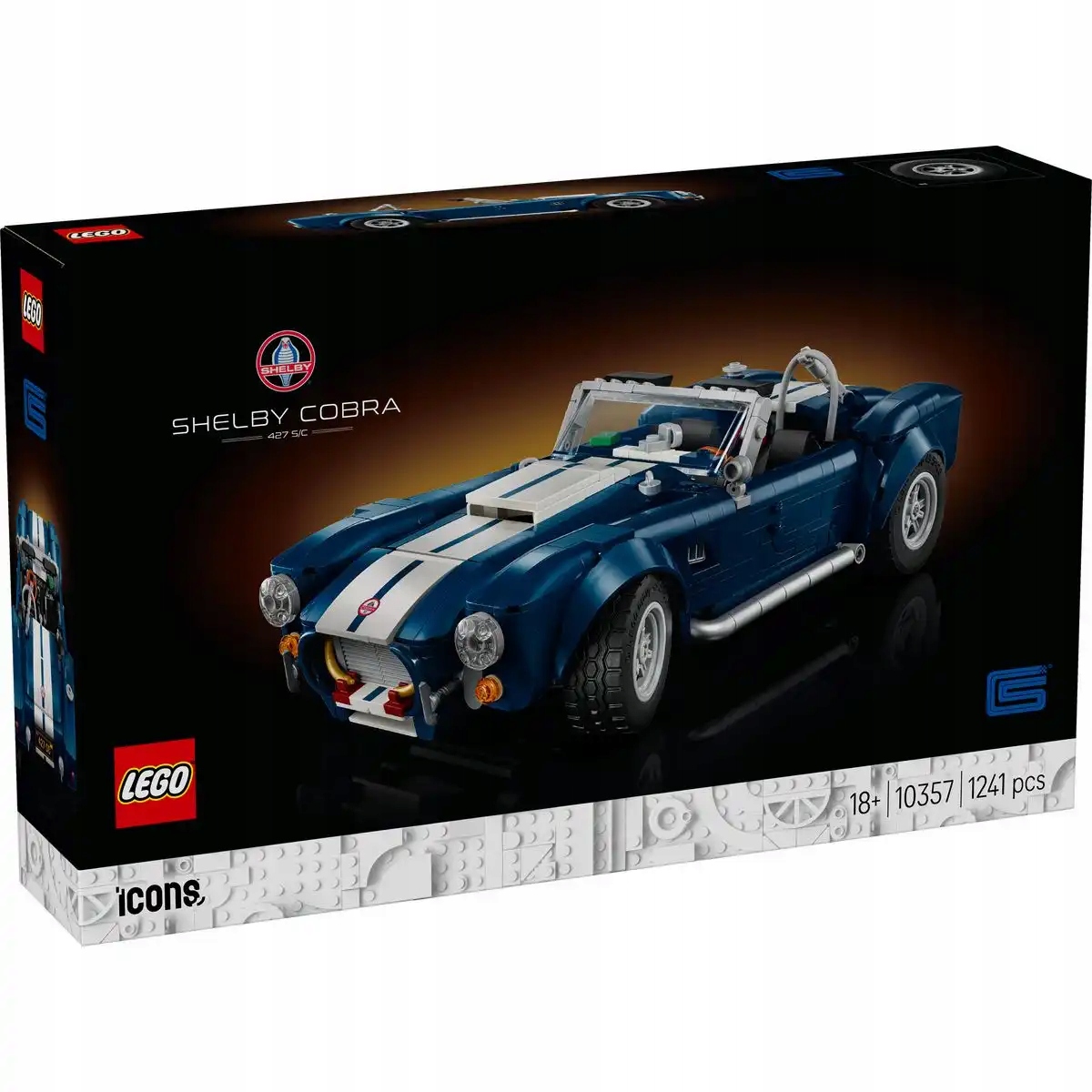 LEGO ICONS 10357 SHELBY COBRA 427 S/C