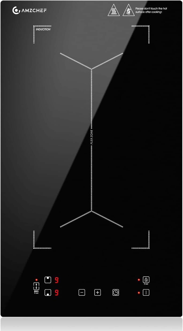 Indukční varná deska Amzchef FS-IRC119B33 2 pole 30x52 cm
