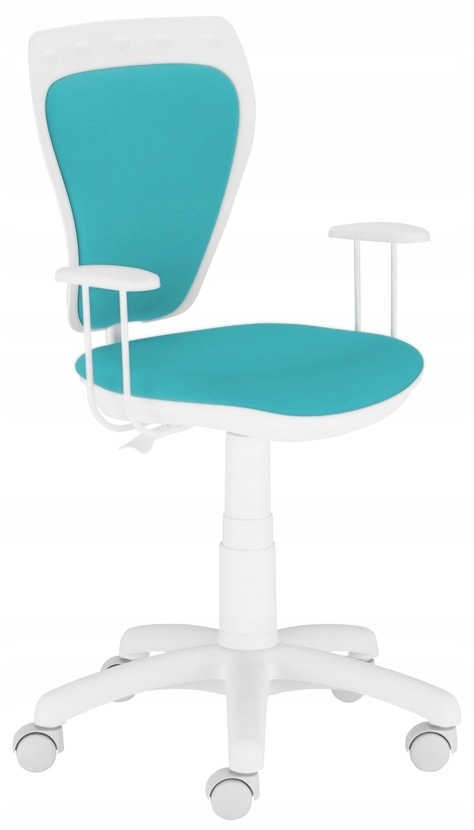 Krzesło obrotowe MinistyleW j. niebieski turkusowy