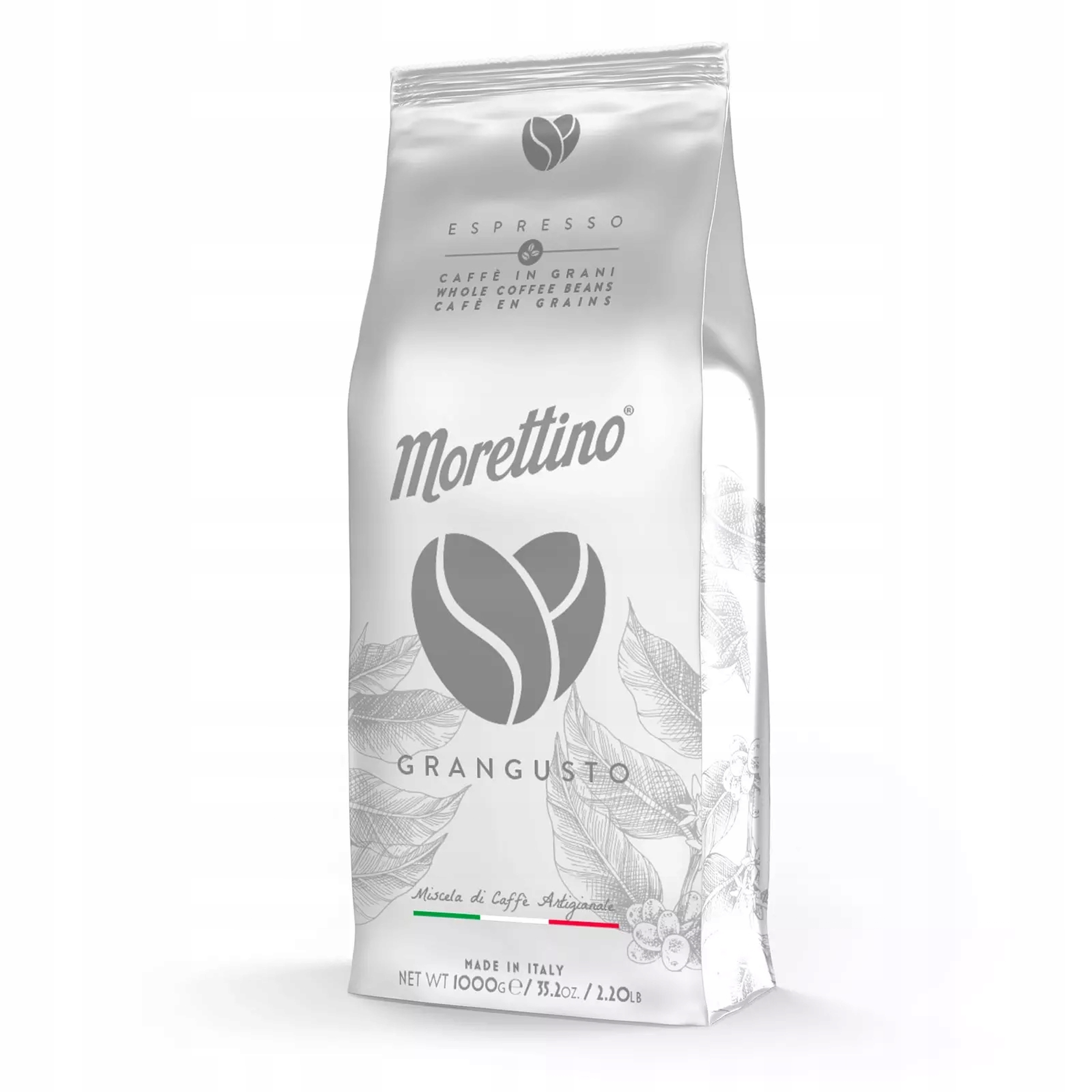 Kawa ziarnista Morettino Grangusto 1kg Sycylia Włochy