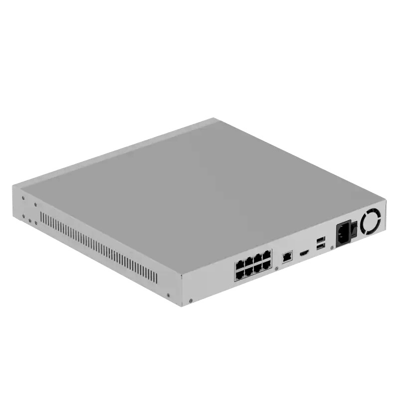 Ajax Systems Nvr H2D8PAC 16ch Ip záznamník PoE biely