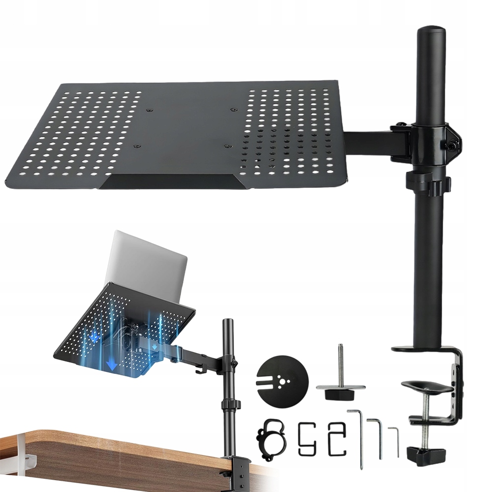 Držák Pro Monitor Notebooku Univerzální Montáž C-lamp Nebo Otvor Vesa