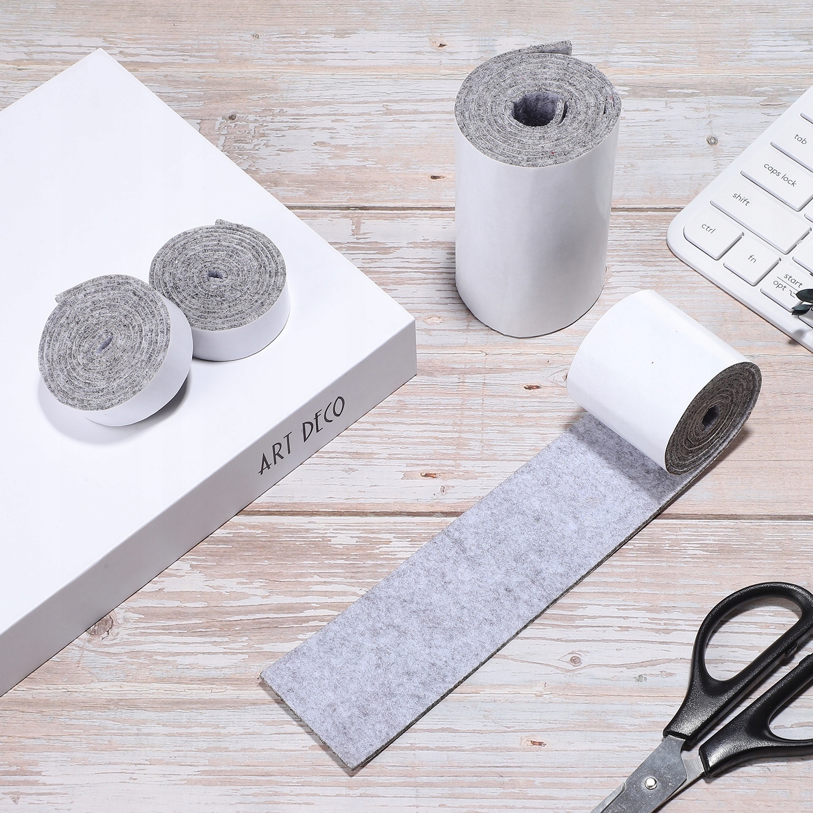 Podkładki pod meble Filcowe ochraniacze na sofy Długość 16 mm