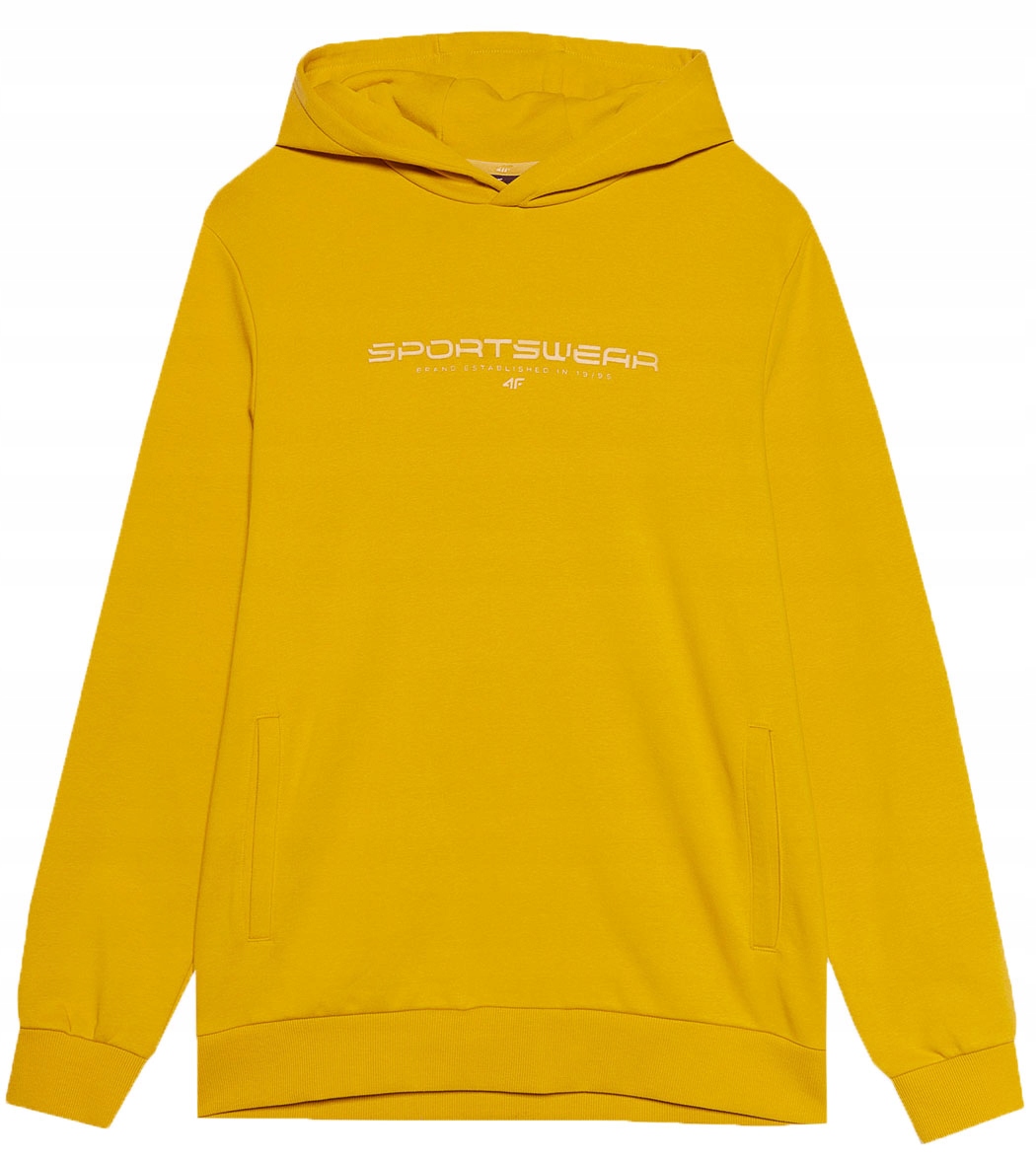 Nerozepínací tepláková mikina 4F M0948 s kapucí z bavlny L