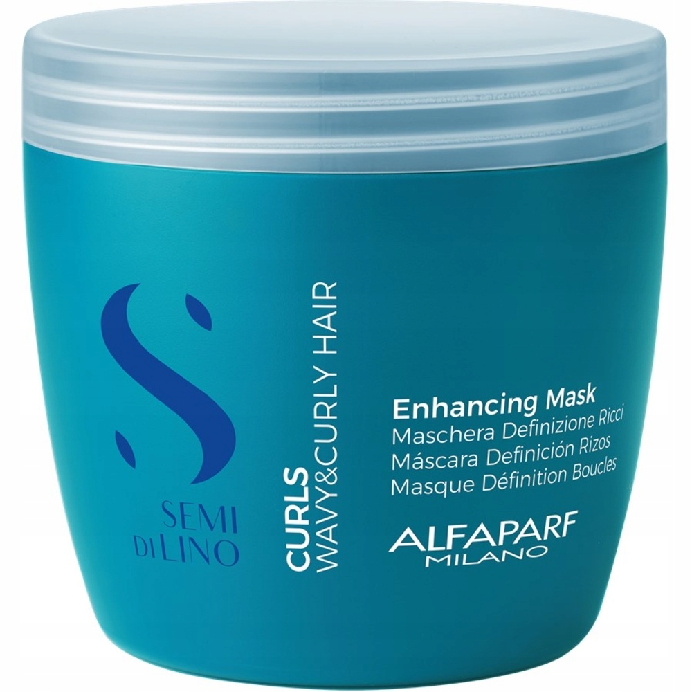 Alfaparf Semi DI Lino Curls Enhancing Mask Maska Pro Kudrnaté Vlasy 500 ml