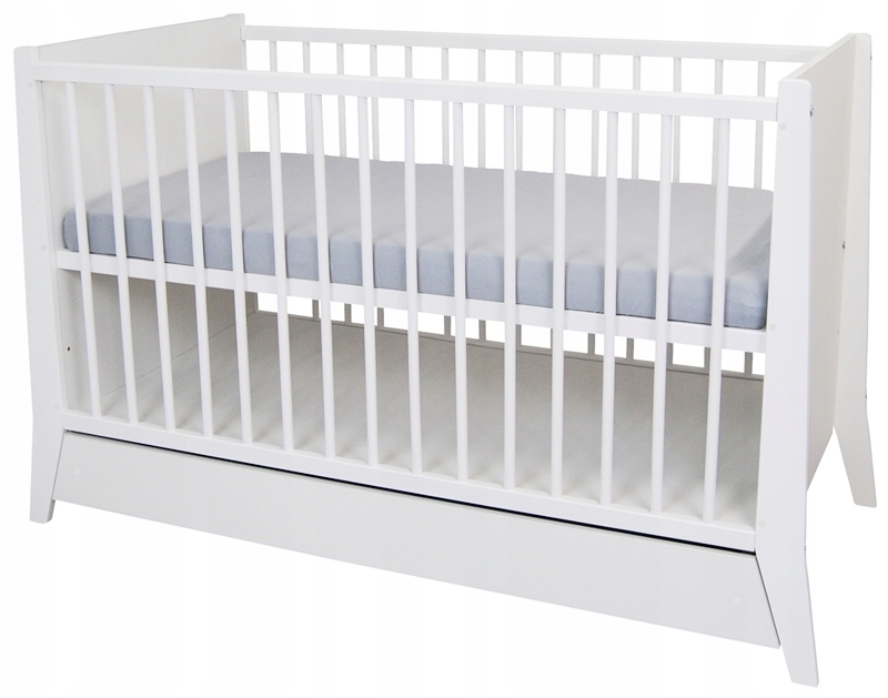 

Łóżeczko Cosmo z szufladą 120x60 materac piankowy