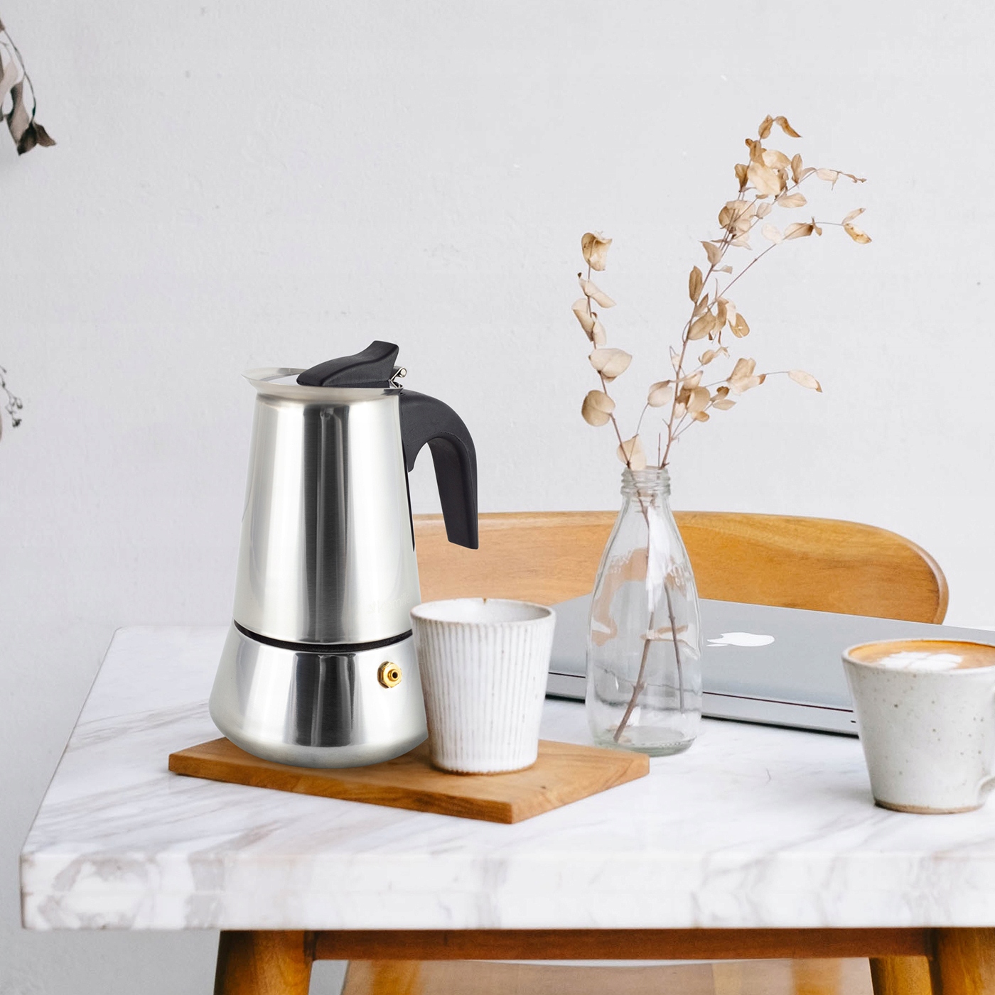 KAWIARKA WŁOSKA CIŚNIENIOWA ZAPARZACZ EKSPRES DO KAWY KAMILLE Stan opakowania oryginalne