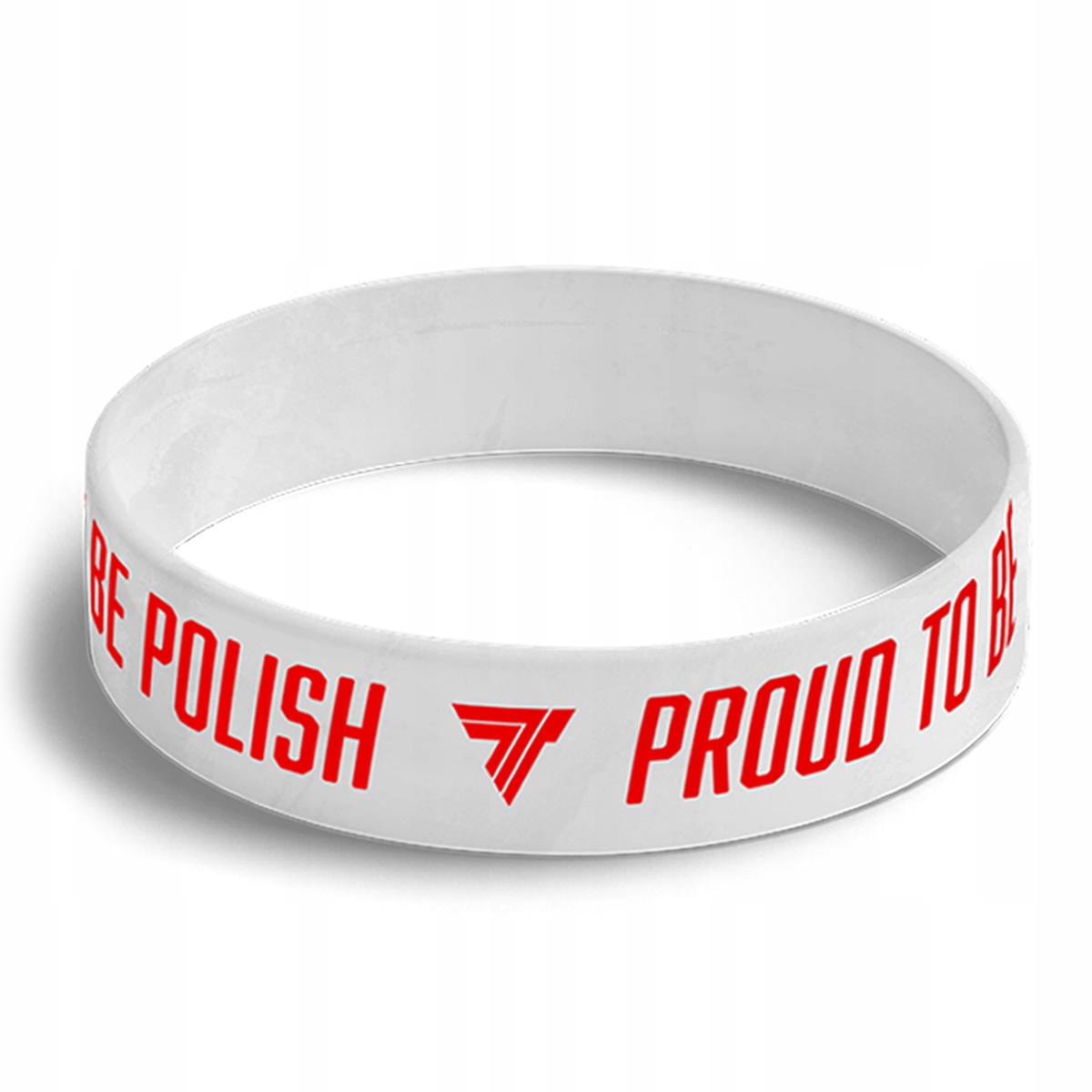 

Trec Opaska Silikonowa Proud To Be Polish Biała