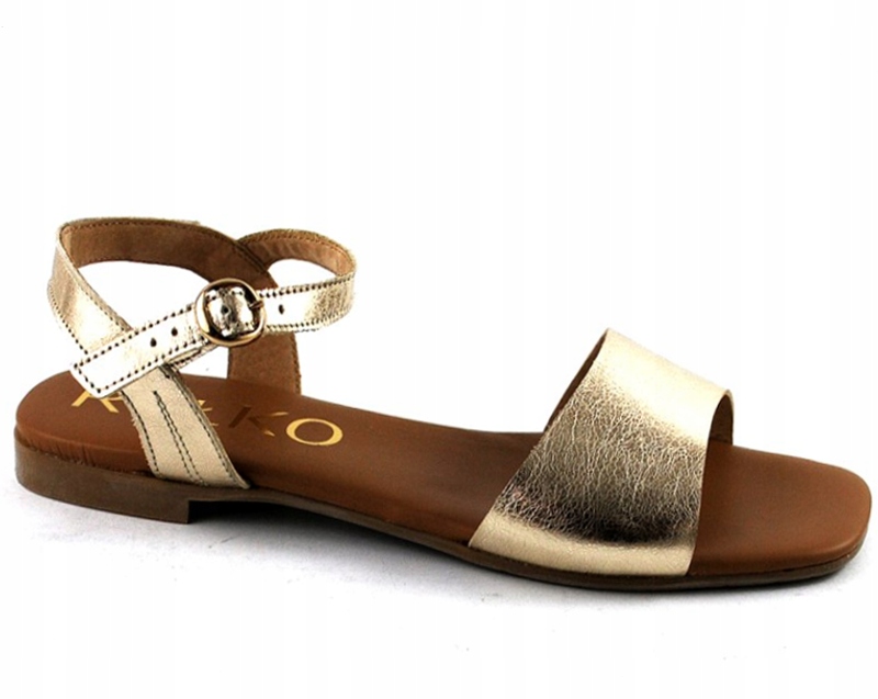 

Ryłko 0AFP5 sandały damskie platyna skórzane r.38