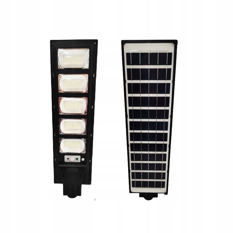 lampa uliczna LED 300w głownia latarniowa solarna 6500K z pilotem