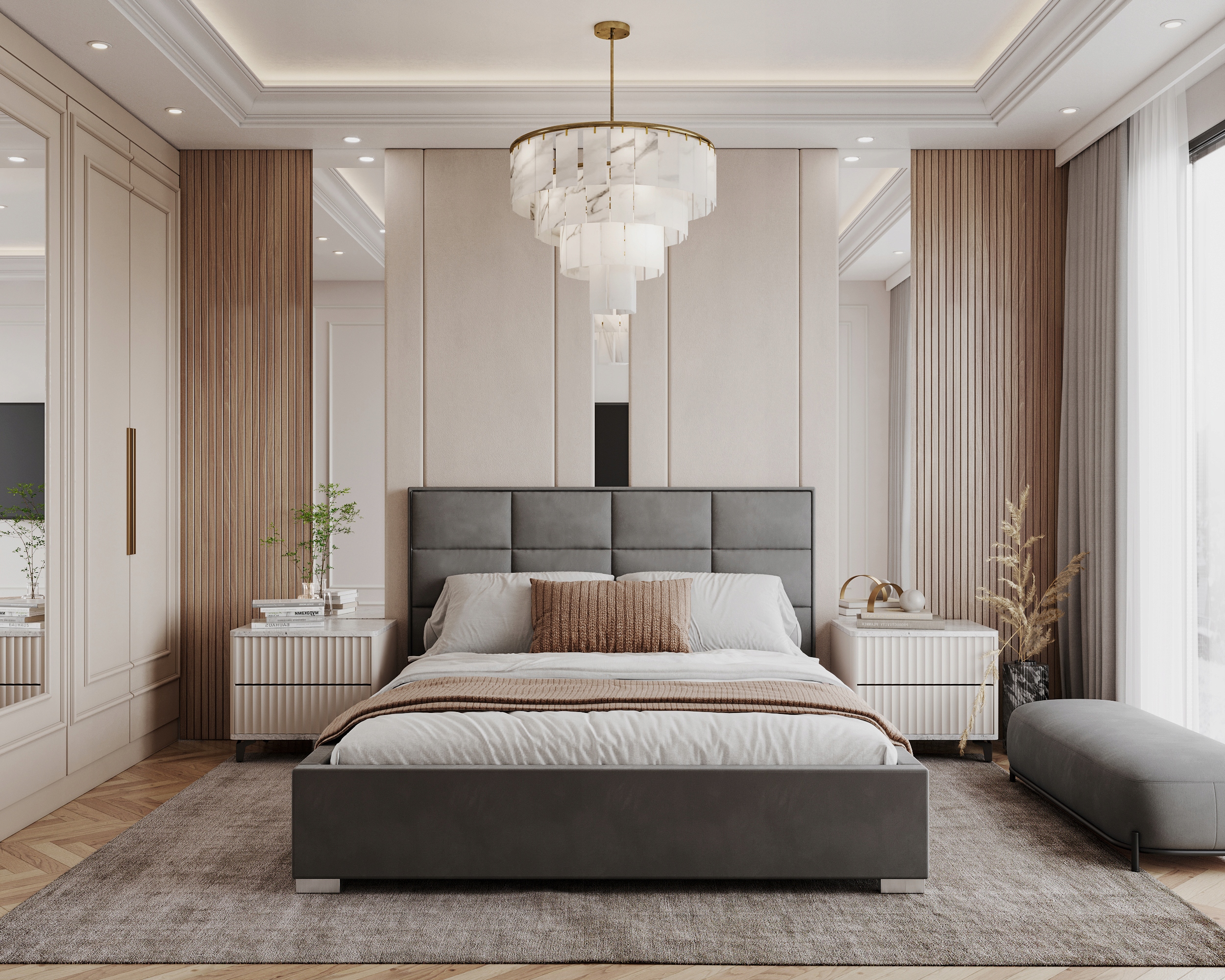 Postel 160x200 čalouněná kovová konstrukce Apollo