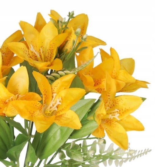 SZTUCZNE KWIATY GAŁĄZKI ROŚLINY LILIA LILIE JAK ŻYWE Marka Deko
