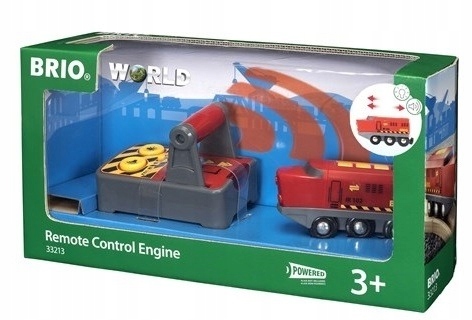 ZDALNIE STEROWANA LOKOMOTYWA World BRIO 3+ Marka Brio
