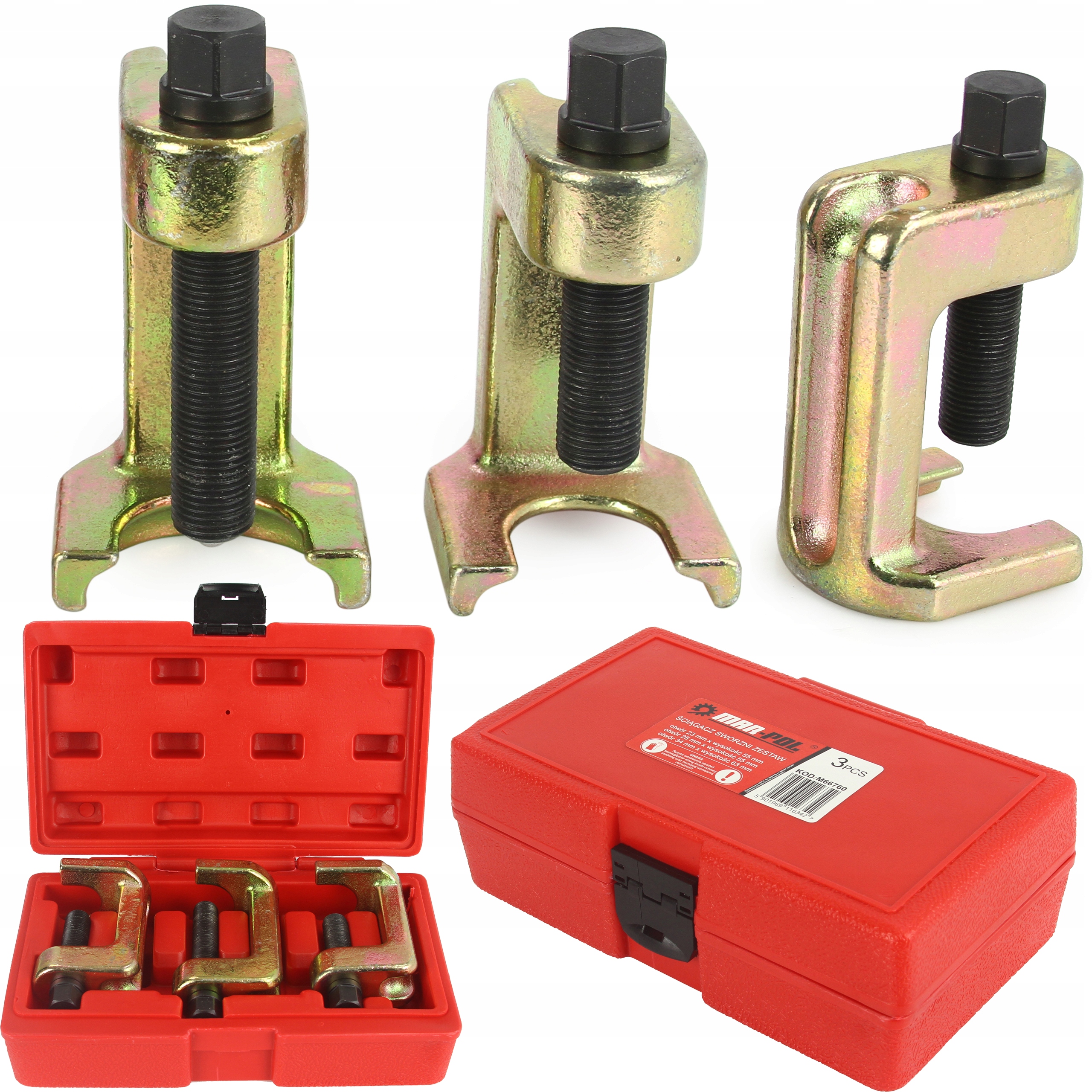 Знімач для шарнірних штифтів 23, 28, 34 мм