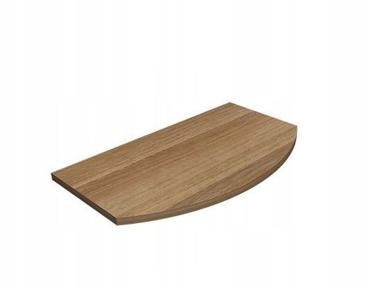Półka wisząca rondo 80x25 LSR DĄB
