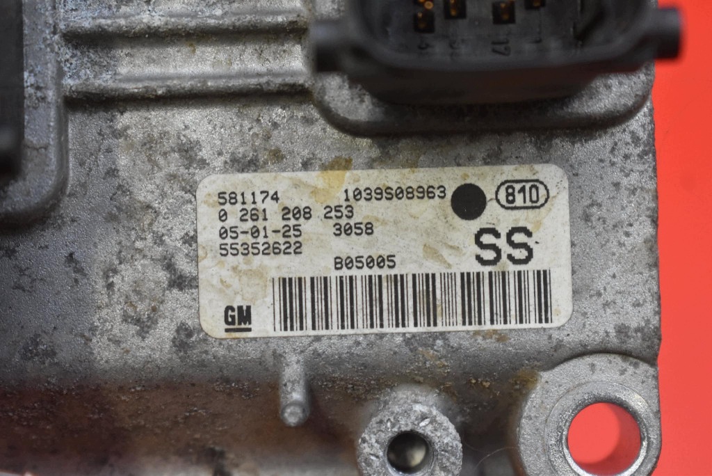 control unit computer of the engine 55352622 OPEL CORSA C 1.2 16V 80 KM 03-06