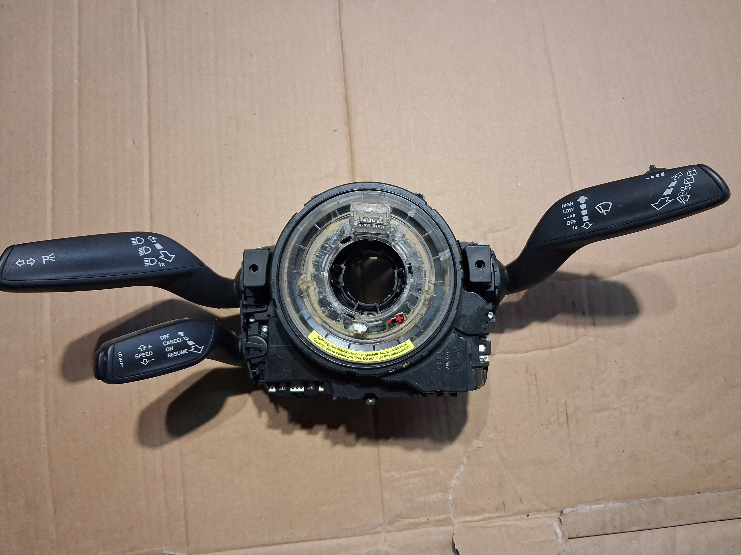 steering wheel levers and controls control ring AUDI A6 C7 4G8953502D