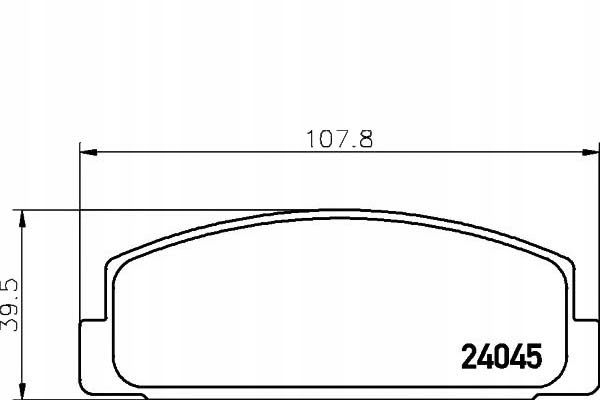 Textar Brzdové Destičky Mazda Zadní 626/6 Asistent řidiče #28