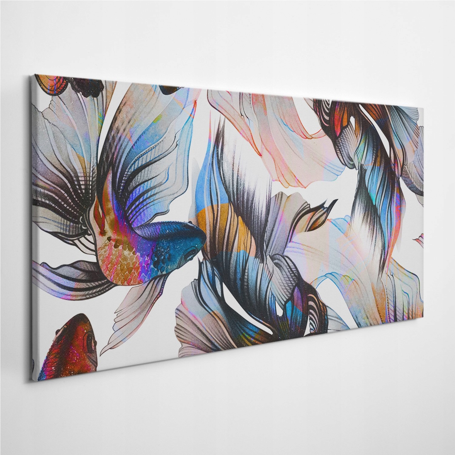 

Fotoobraz z zdjęciem Złote Rybki Akwarele 100x50