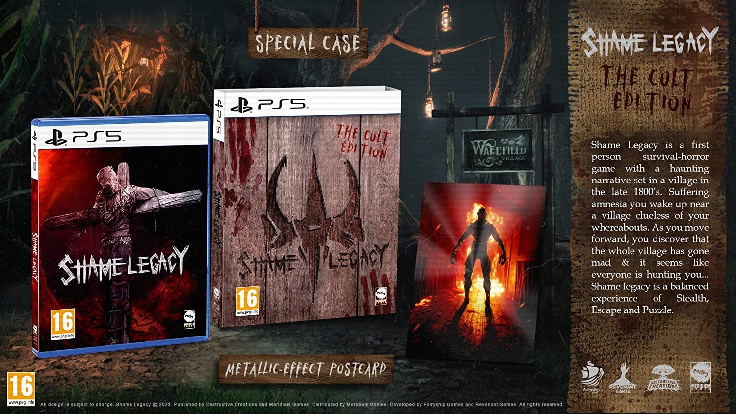 Shame Legacy The Cult Edition PS5 Polskie Napisy PL Rodzaj wydania Podstawa
