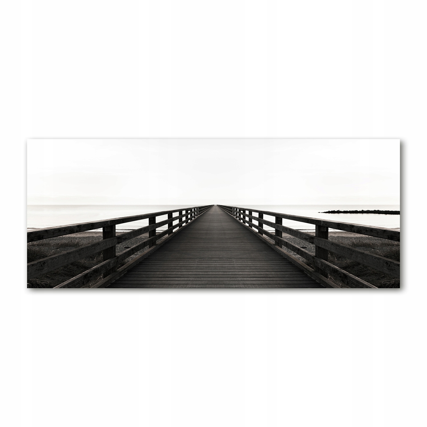 

Foto obraz akryl zdjęcie Drewniane molo 125x50 cm