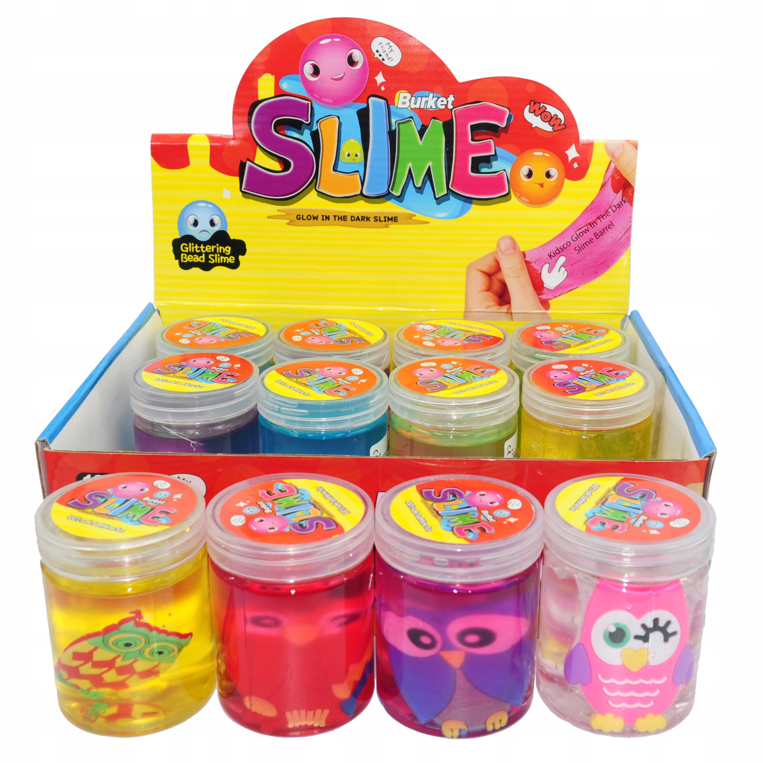 

Magic Slime Ciągnąca Masa Glut Elastyczny Sowy 12S