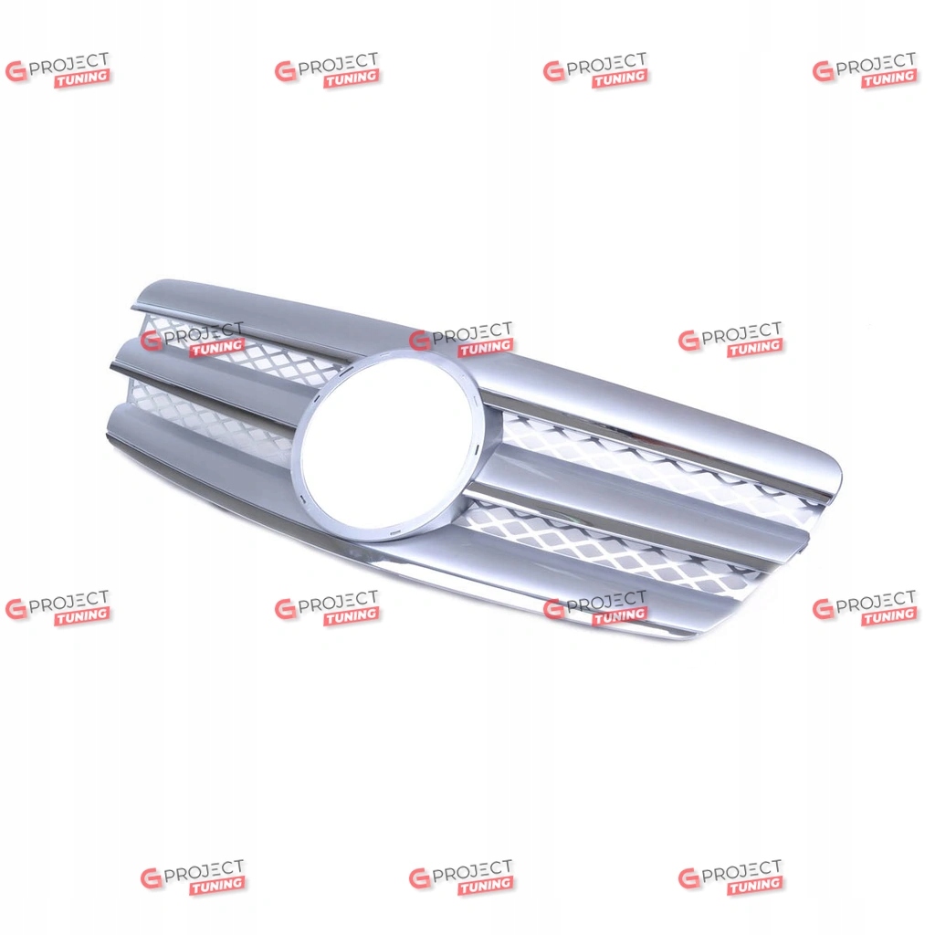 Grill do MERCEDES E-Class (W211) Sedan 2002 - 2006 Producent części Inny